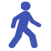 Walking Blue